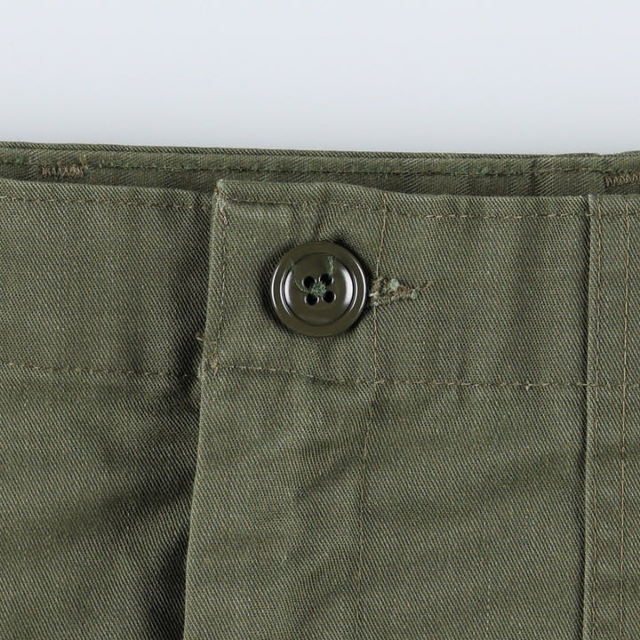 1990'S US Military Baker Pants, Men's Size W39 (approx.), Vintage unclear Khaki type Vintage Second Hand