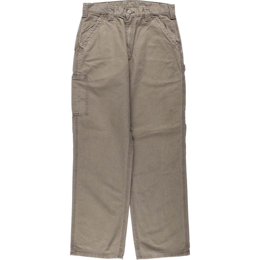 Carhartt Dungaree Fit Duck Painter Pants, Men's, Size W33 cotton brown type Vintage Second Hand