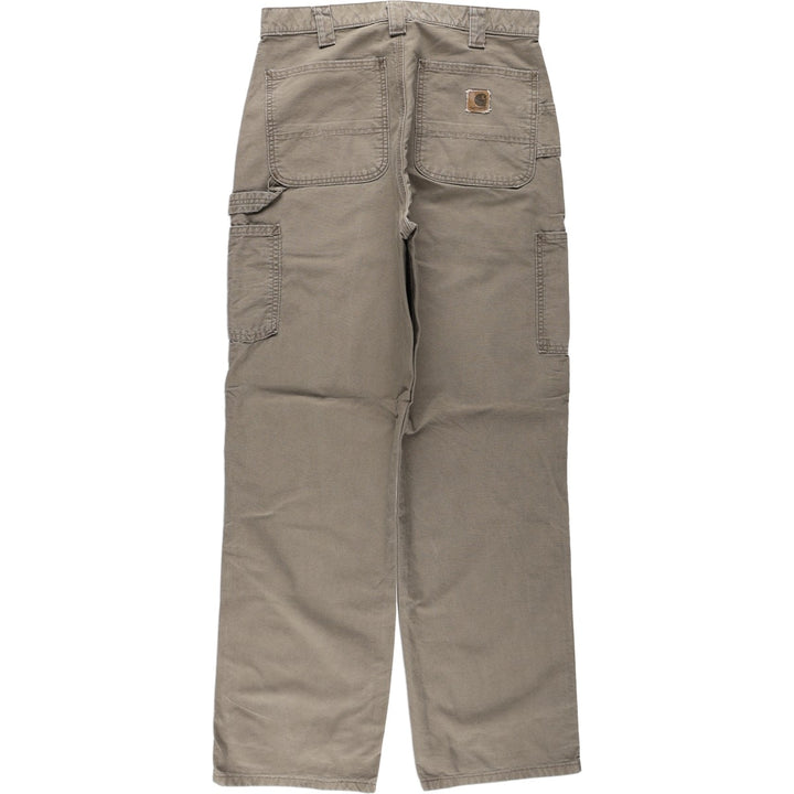 Carhartt Dungaree Fit Duck Painter Pants, Men's, Size W33 cotton brown type Vintage Second Hand