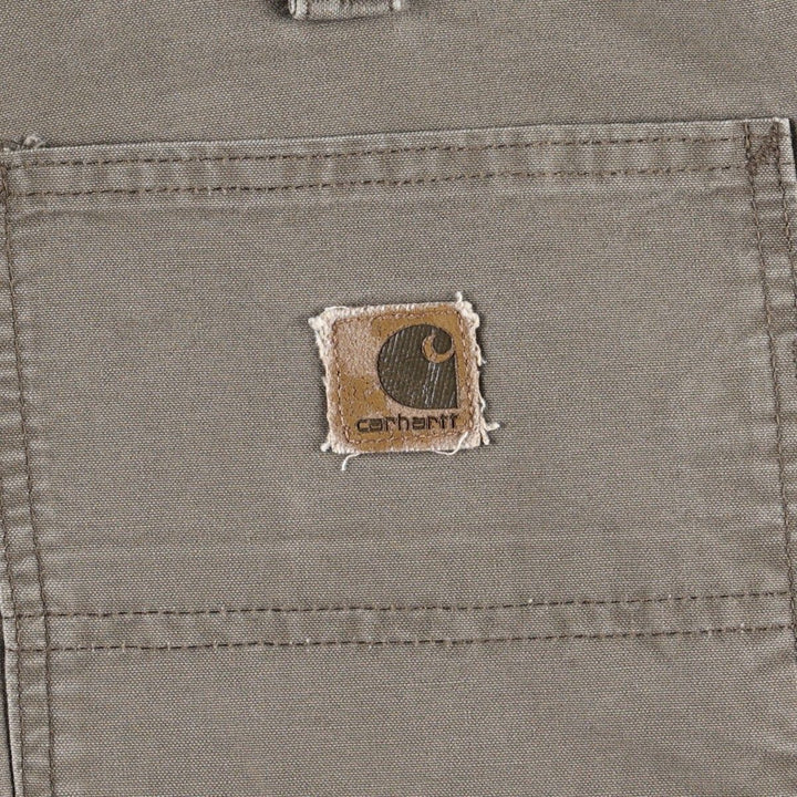 Carhartt Dungaree Fit Duck Painter Pants, Men's, Size W33 cotton brown type Vintage Second Hand