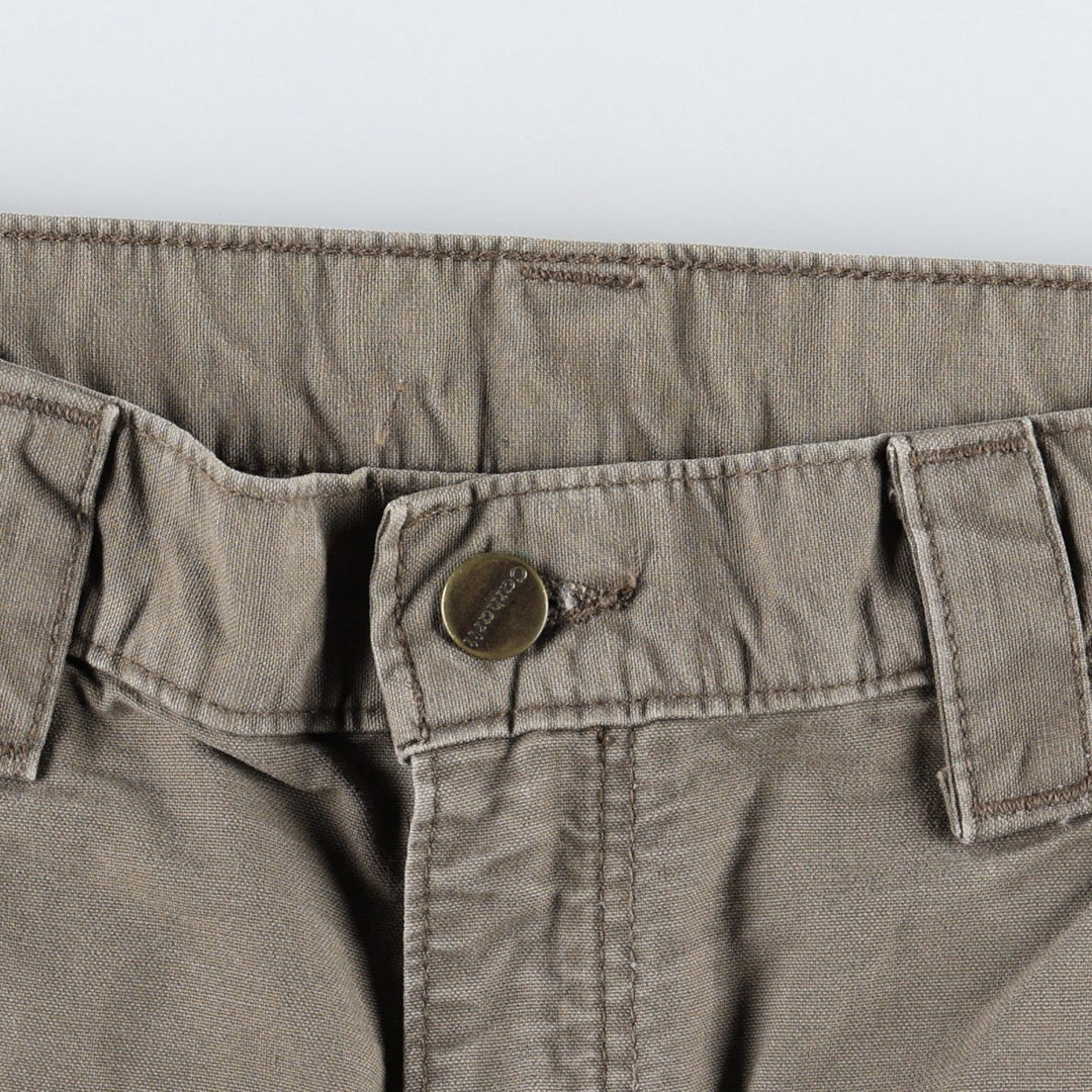Carhartt Dungaree Fit Duck Painter Pants, Men's, Size W33 cotton brown type Vintage Second Hand