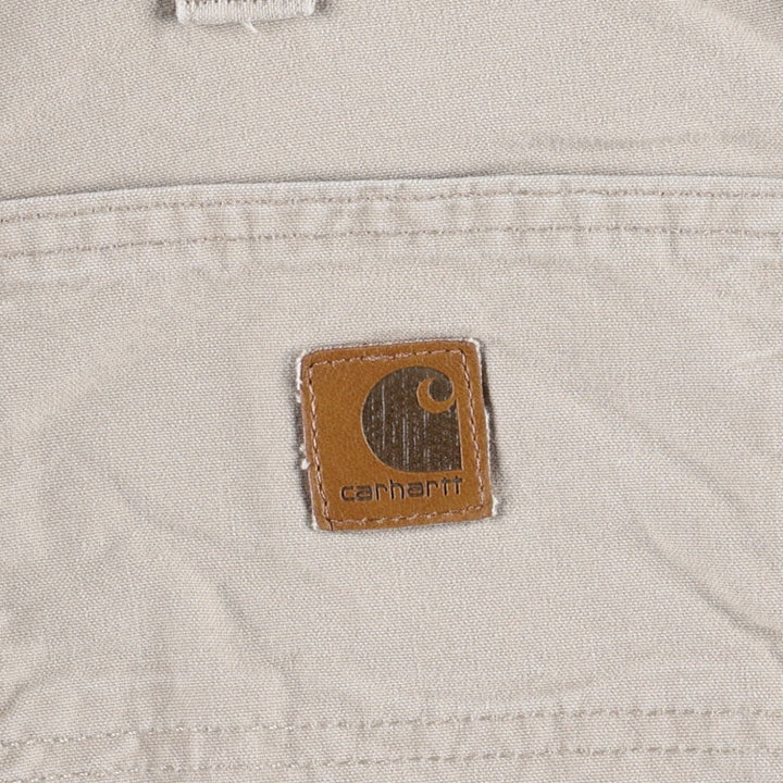 Carhartt Dungaree Fit Duck Painter Pants, Men's, W34 equivalent cotton gray type Vintage Second Hand