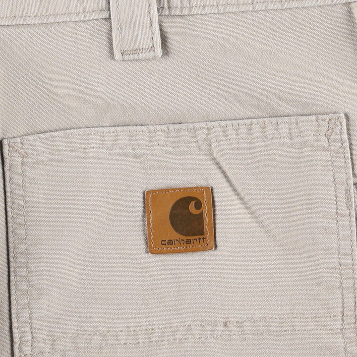 Carhartt Original Dungaree Fit Duck Painter Pants, Men's, Size 34 cotton Beige type Vintage Second Hand