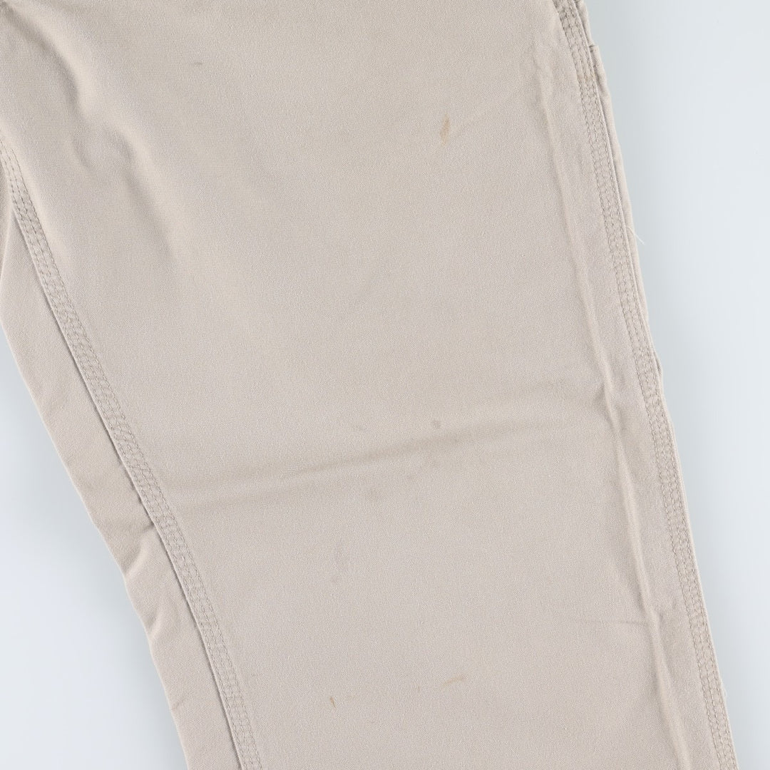 Carhartt Original Dungaree Fit Duck Painter Pants, Men's, Size 34 cotton Beige type Vintage Second Hand