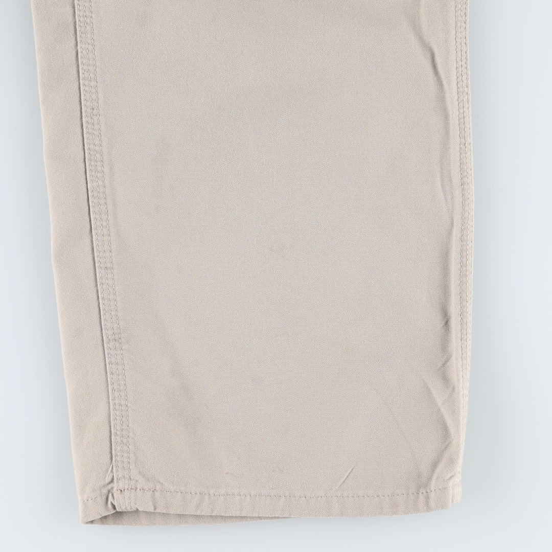 Carhartt Original Dungaree Fit Duck Painter Pants, Men's, Size 34 cotton Beige type Vintage Second Hand