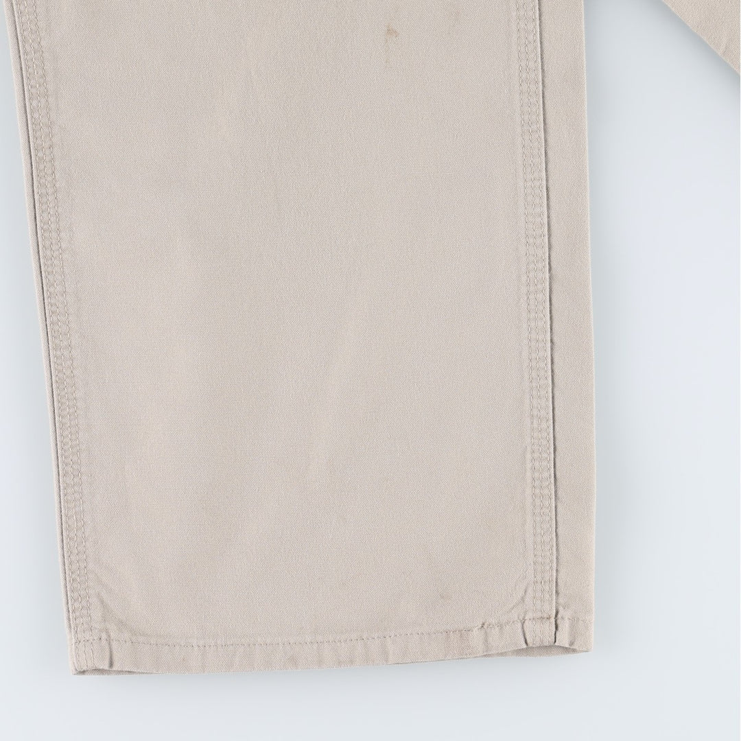 Carhartt Original Dungaree Fit Duck Painter Pants, Men's, Size 34 cotton Beige type Vintage Second Hand