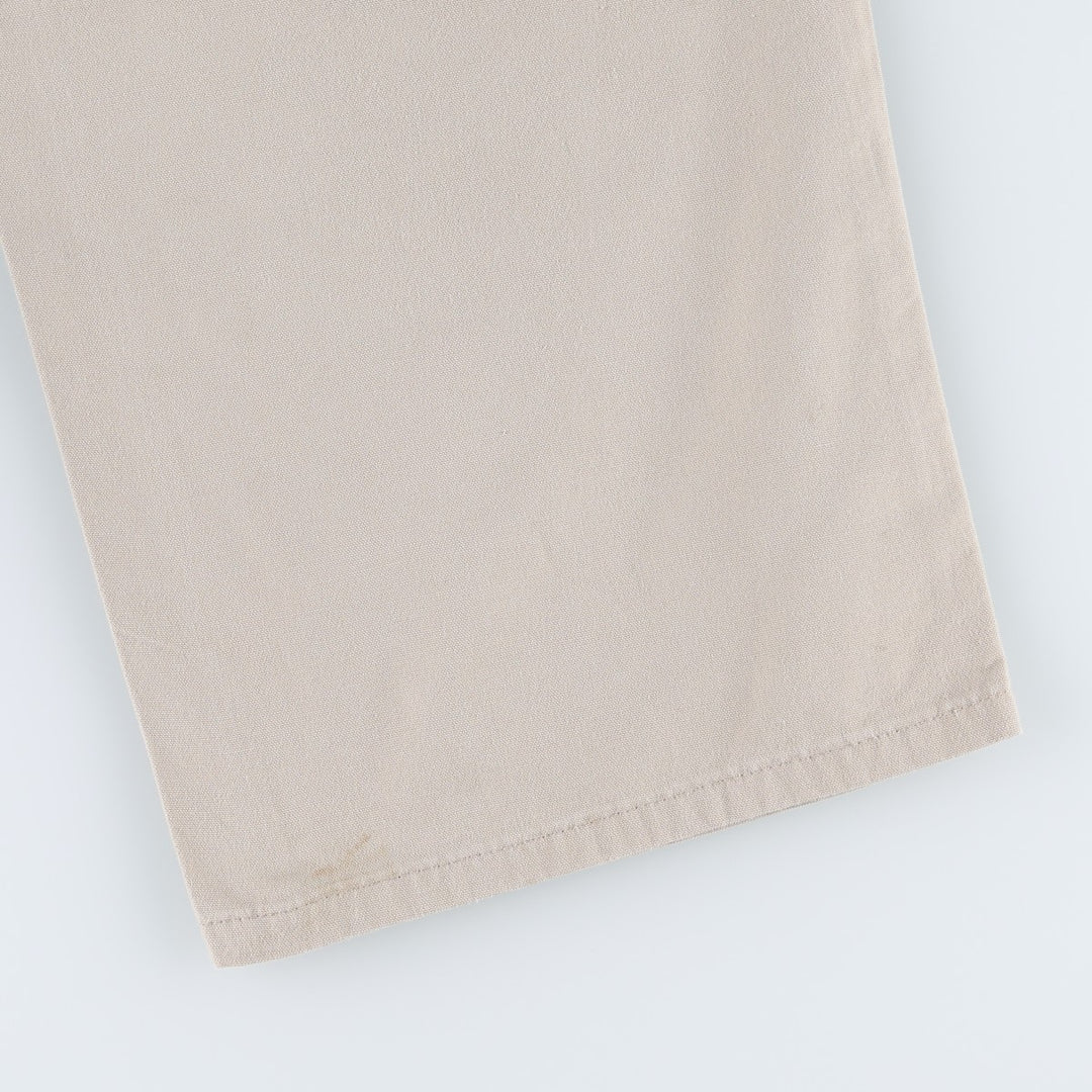 Carhartt Original Dungaree Fit Duck Painter Pants, Men's, Size 34 cotton Beige type Vintage Second Hand