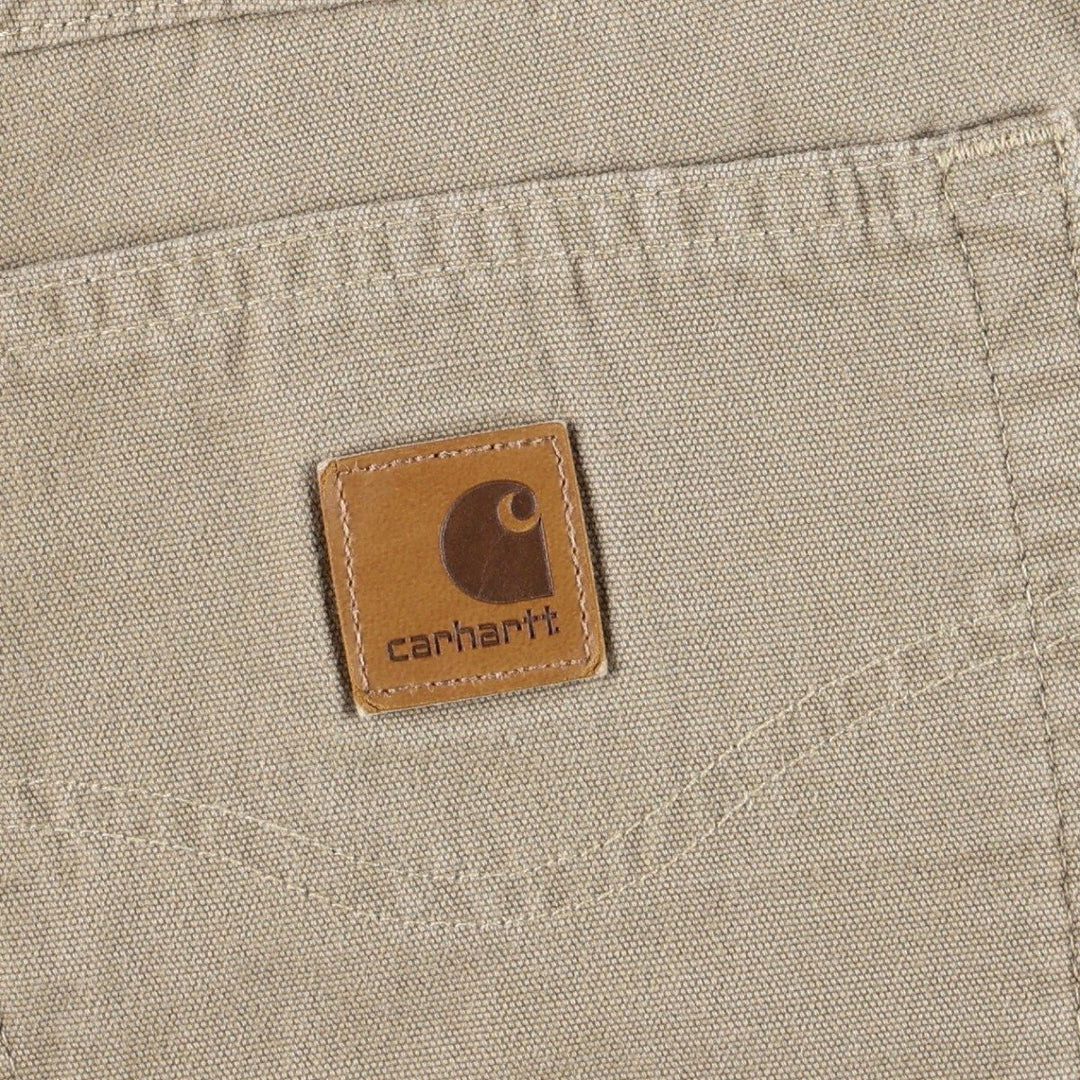 Carhartt Loose Fit Duck Painter Pants, Men's, W36 equivalent cotton Beige type Vintage Second Hand