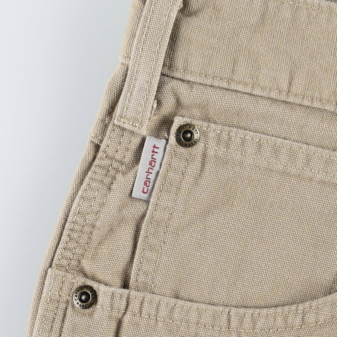Carhartt Loose Fit Duck Painter Pants, Men's, W36 equivalent cotton Beige type Vintage Second Hand