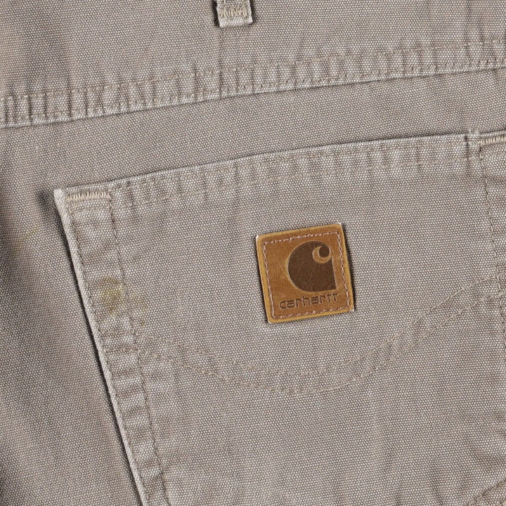 Carhartt Loose Fit Duck Painter Pants, Men's, W37 equivalent cotton brown type Vintage Second Hand