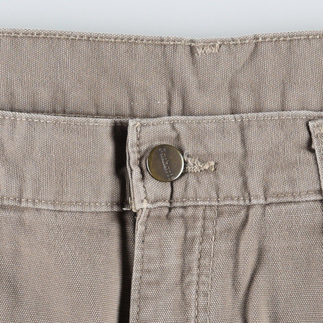 Carhartt Loose Fit Duck Painter Pants, Men's, W37 equivalent cotton brown type Vintage Second Hand