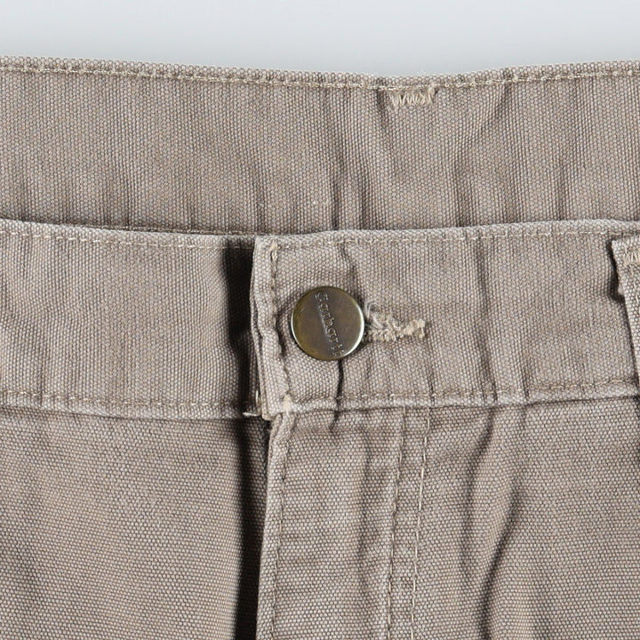 Carhartt Loose Fit Duck Painter Pants, Men's, W37 equivalent cotton brown type Vintage Second Hand