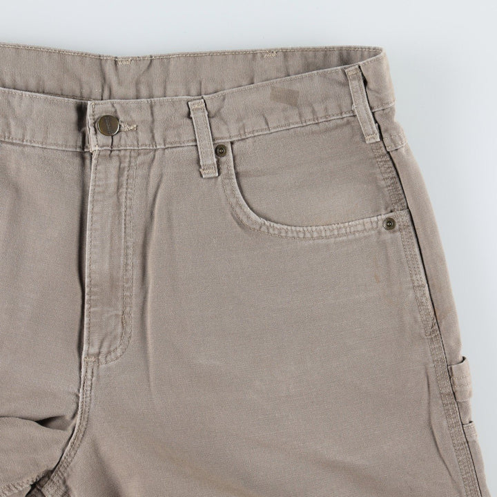 Carhartt Loose Fit Duck Painter Pants, Men's, W37 equivalent cotton brown type Vintage Second Hand