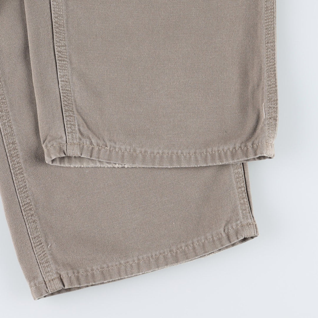Carhartt Loose Fit Duck Painter Pants, Men's, W37 equivalent cotton brown type Vintage Second Hand