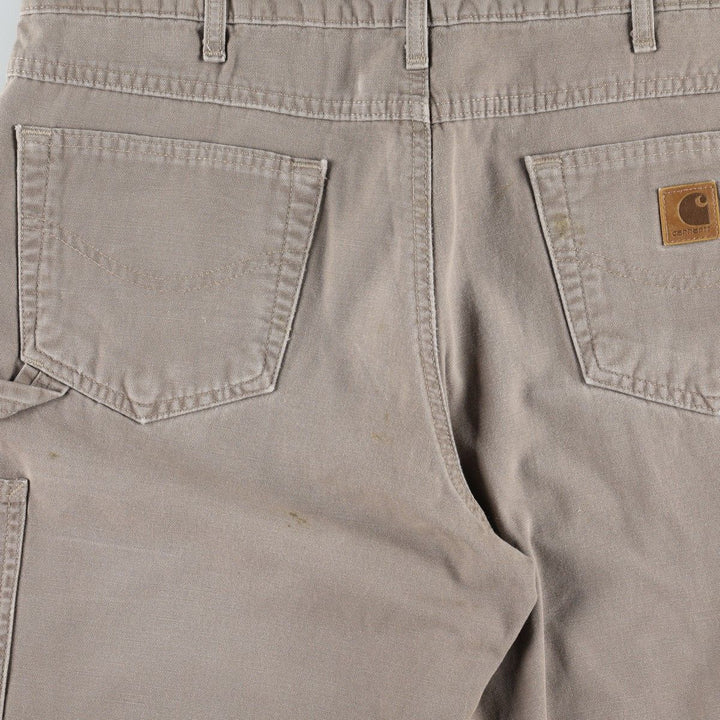 Carhartt Loose Fit Duck Painter Pants, Men's, W37 equivalent cotton brown type Vintage Second Hand
