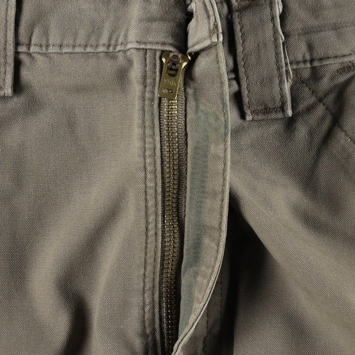 Carhartt Original Dungaree Fit Duck Painter Pants, Men's, W33 equivalent cotton brown type Vintage Second Hand