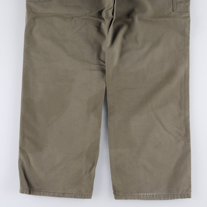 Carhartt Original Dungaree Fit Duck Painter Pants, Men's, W33 equivalent cotton brown type Vintage Second Hand