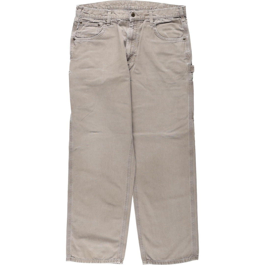 Carhartt Duck Painter Pants, Men's, W36 equivalent unclear brown type Vintage Second Hand