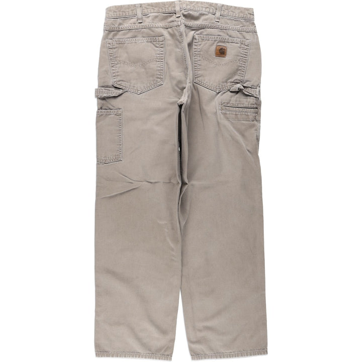 Carhartt Duck Painter Pants, Men's, W36 equivalent unclear brown type Vintage Second Hand