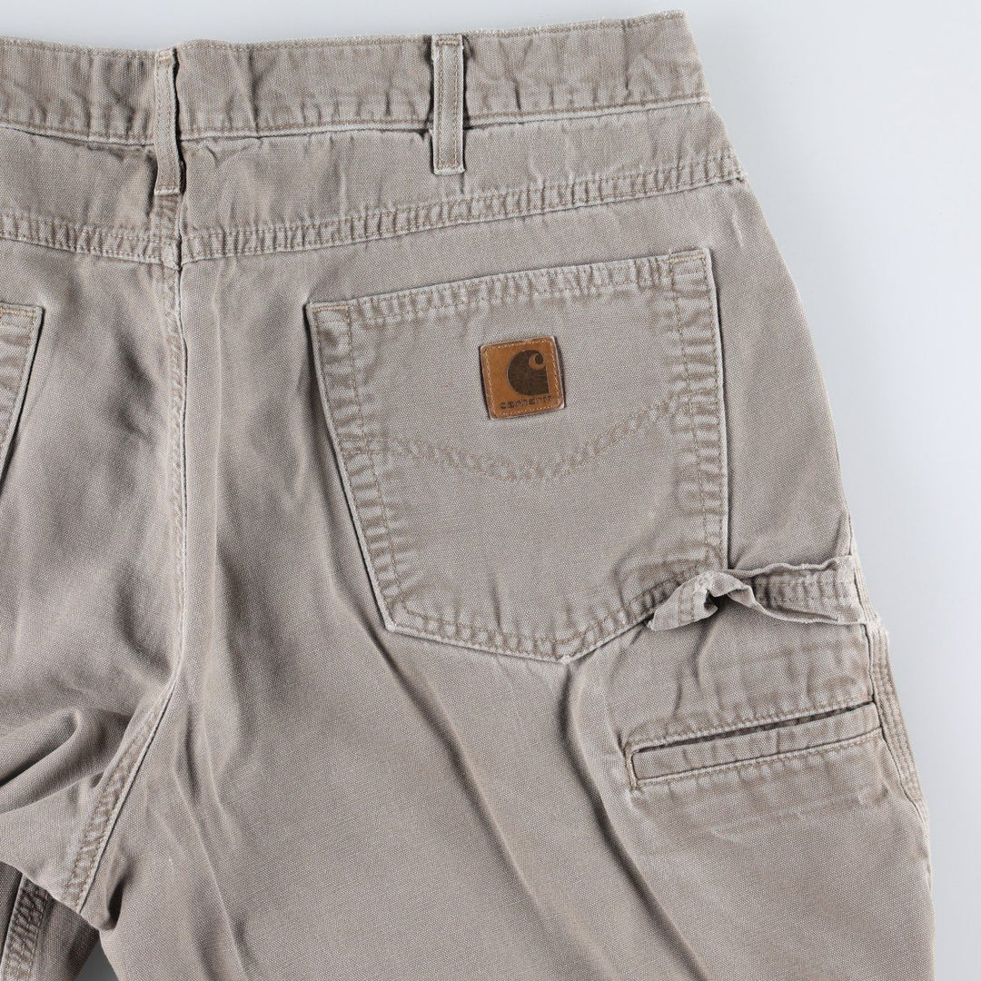 Carhartt Duck Painter Pants, Men's, W36 equivalent unclear brown type Vintage Second Hand