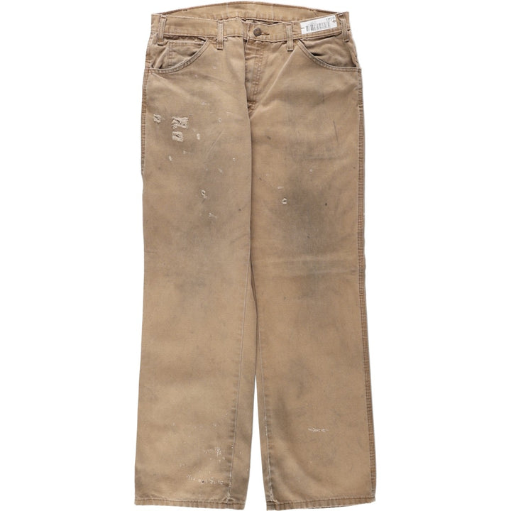 Dickies Duck Painter Pants Men's W35 equivalent cotton Beige type Vintage Second Hand