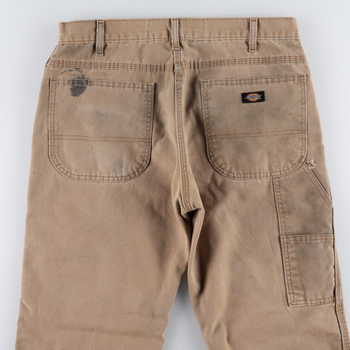 Dickies Duck Painter Pants Men's W35 equivalent cotton Beige type Vintage Second Hand