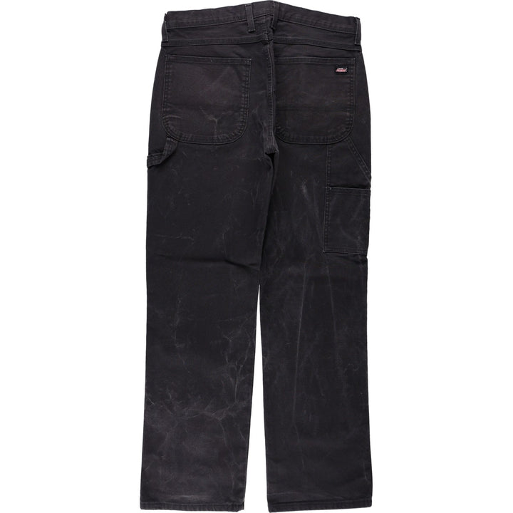 Dickies Duck Painter Pants Men's W34 equivalent cotton black type Vintage Second Hand