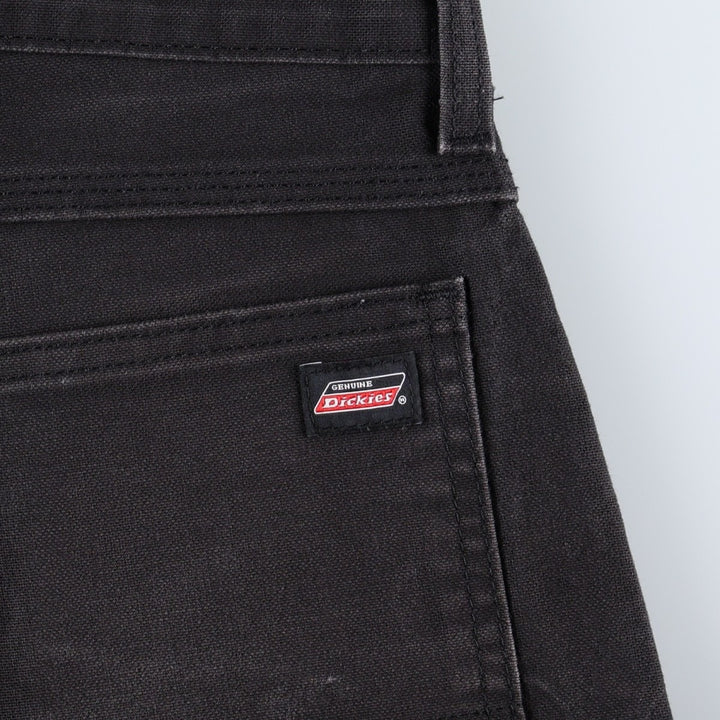 Dickies Duck Painter Pants Men's W34 equivalent cotton black type Vintage Second Hand