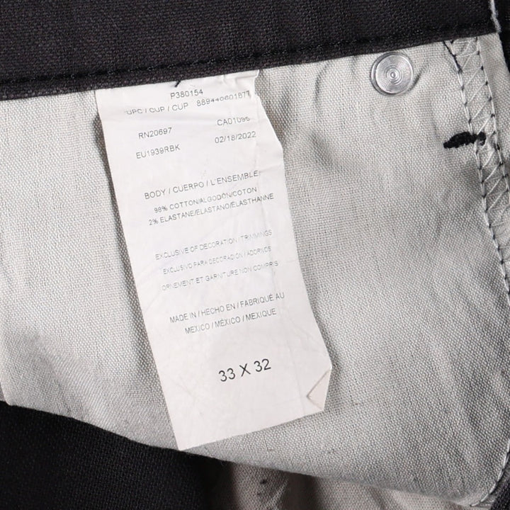 Dickies Duck Painter Pants Men's W34 equivalent cotton black type Vintage Second Hand
