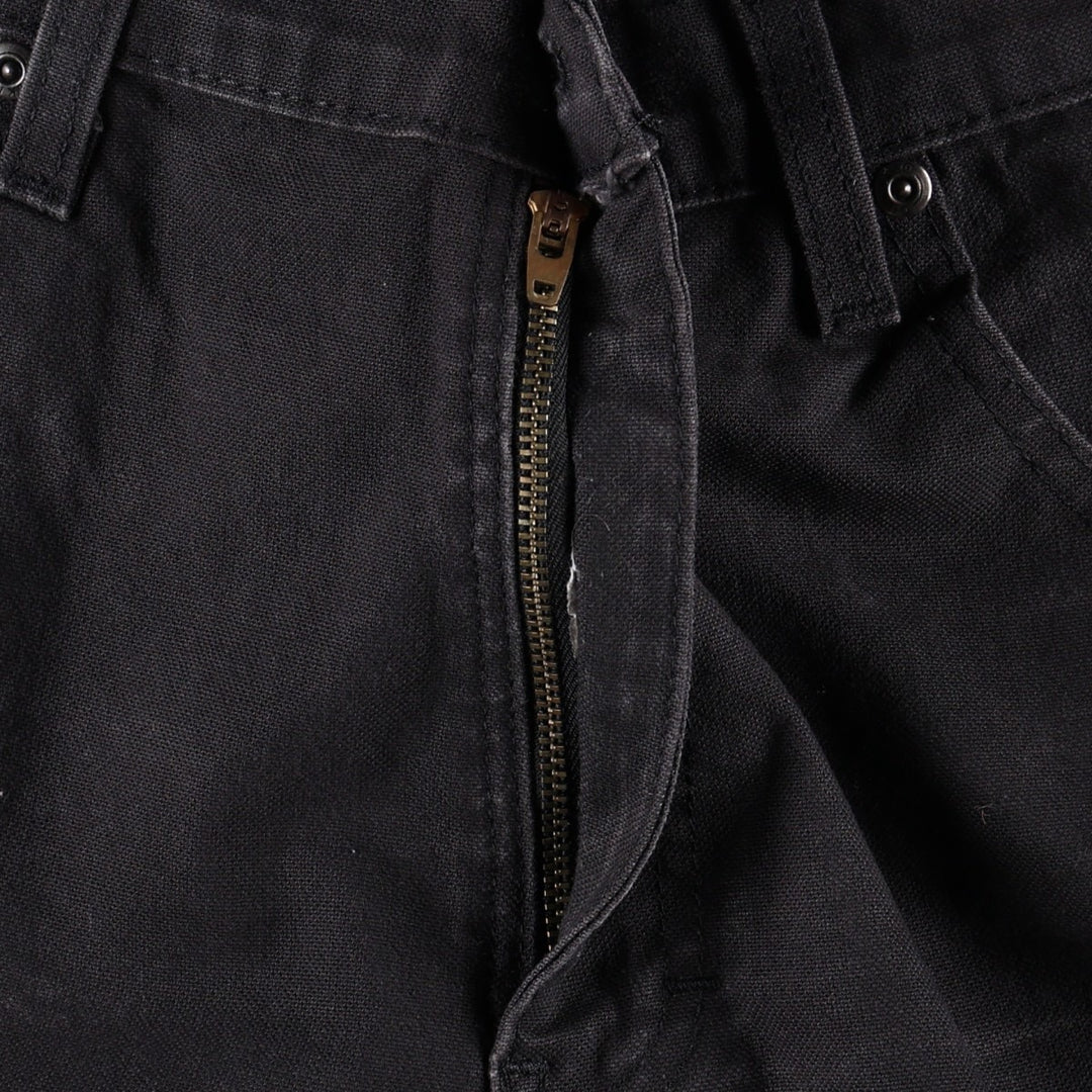 Dickies Duck Painter Pants Men's W34 equivalent cotton black type Vintage Second Hand