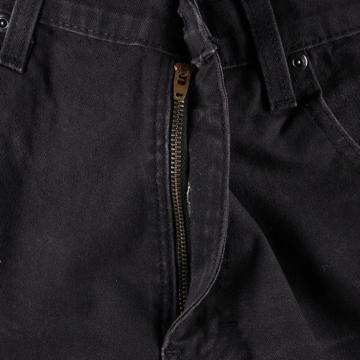 Dickies Duck Painter Pants Men's W34 equivalent cotton black type Vintage Second Hand
