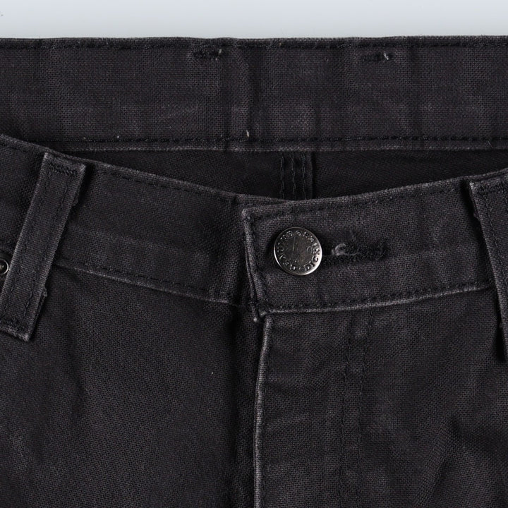 Dickies Duck Painter Pants Men's W34 equivalent cotton black type Vintage Second Hand