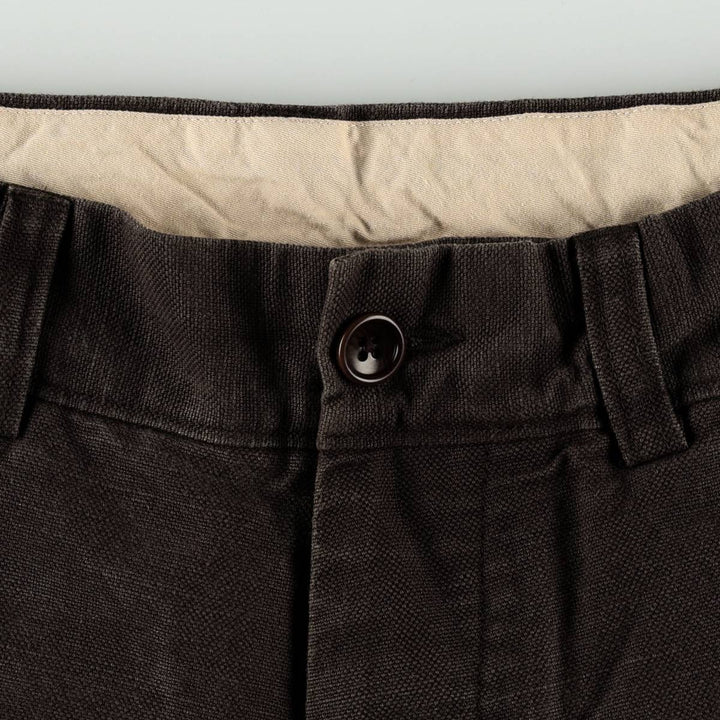 Clothes Express Linen Pants Slacks Men's W33 equivalent linen Charcoal Vintage Second Hand