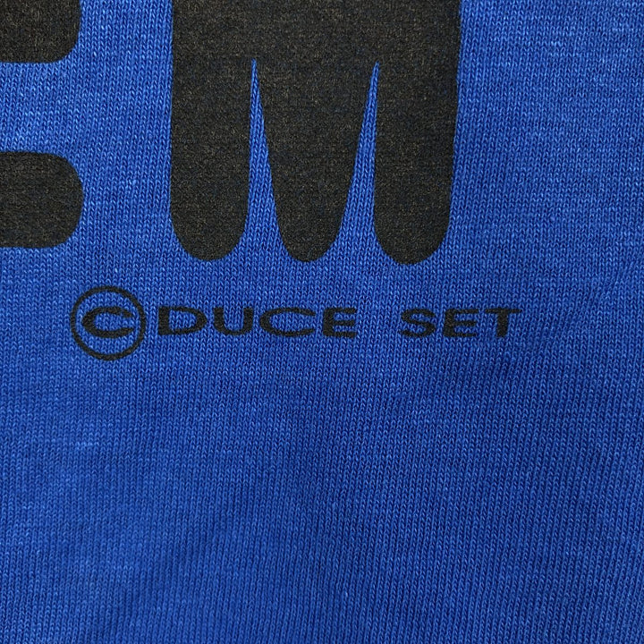 90'S Hanes HEAVYWEIGHT 50 cotton blue type Vintage Second Hand