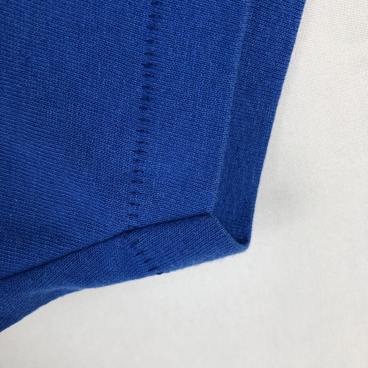 90'S Hanes HEAVYWEIGHT 50 cotton blue type Vintage Second Hand