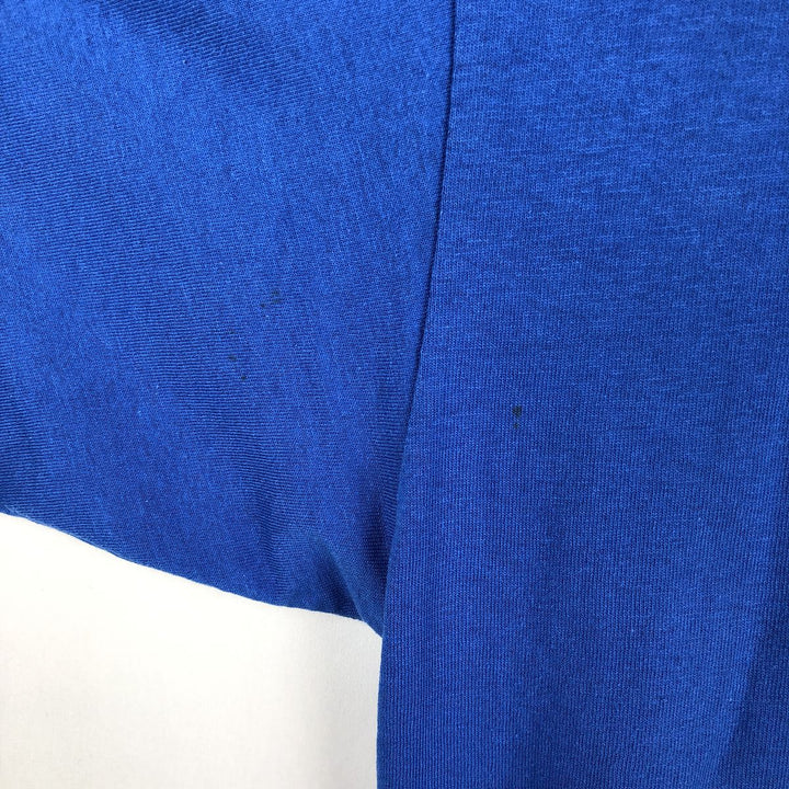 90'S Hanes HEAVYWEIGHT 50 cotton blue type Vintage Second Hand