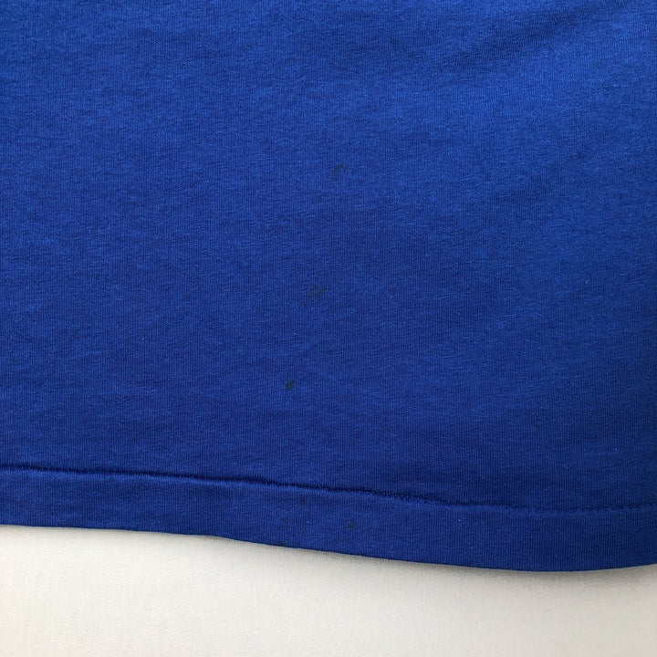 90'S Hanes HEAVYWEIGHT 50 cotton blue type Vintage Second Hand
