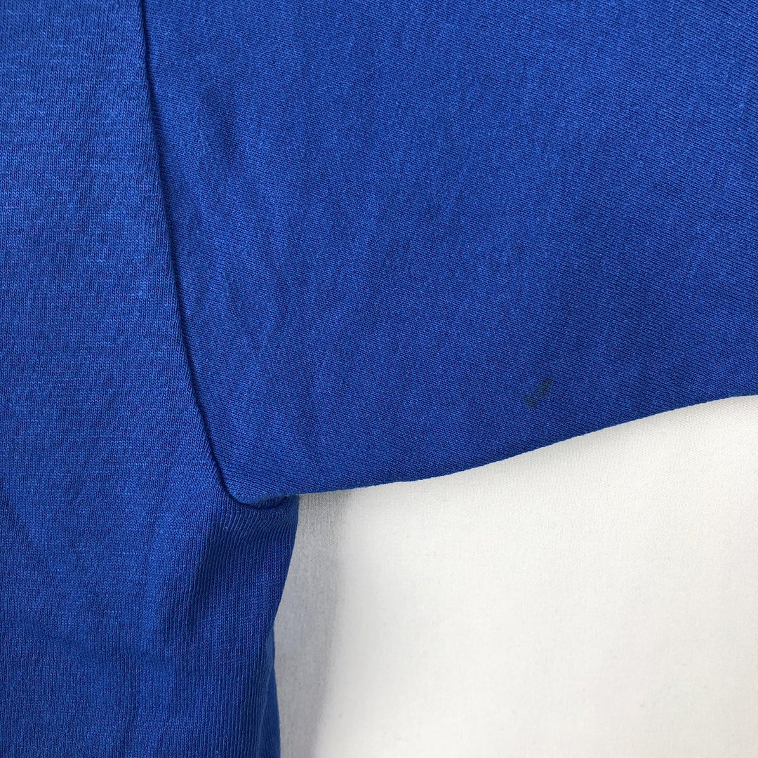 90'S Hanes HEAVYWEIGHT 50 cotton blue type Vintage Second Hand