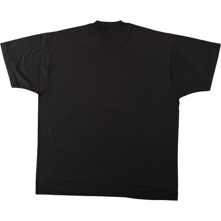 90'S Fruit of the Loom Luckenbach Texas Advertising T-Shirt, Made in USA, Men's XL equivalent, Short Sleeve, Vintage cotton black type Vintage Second Hand