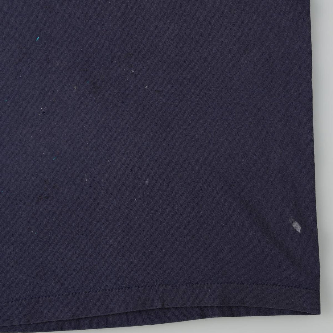 90'S Tee Jays SOF TEE Mr. Bubble Advertising T-Shirt Made in USA Men's XL equivalent Vintage cotton navy blue type Vintage Second Hand
