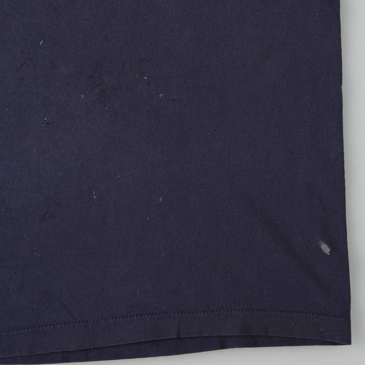 90'S Tee Jays SOF TEE Mr. Bubble Advertising T-Shirt Made in USA Men's XL equivalent Vintage cotton navy blue type Vintage Second Hand