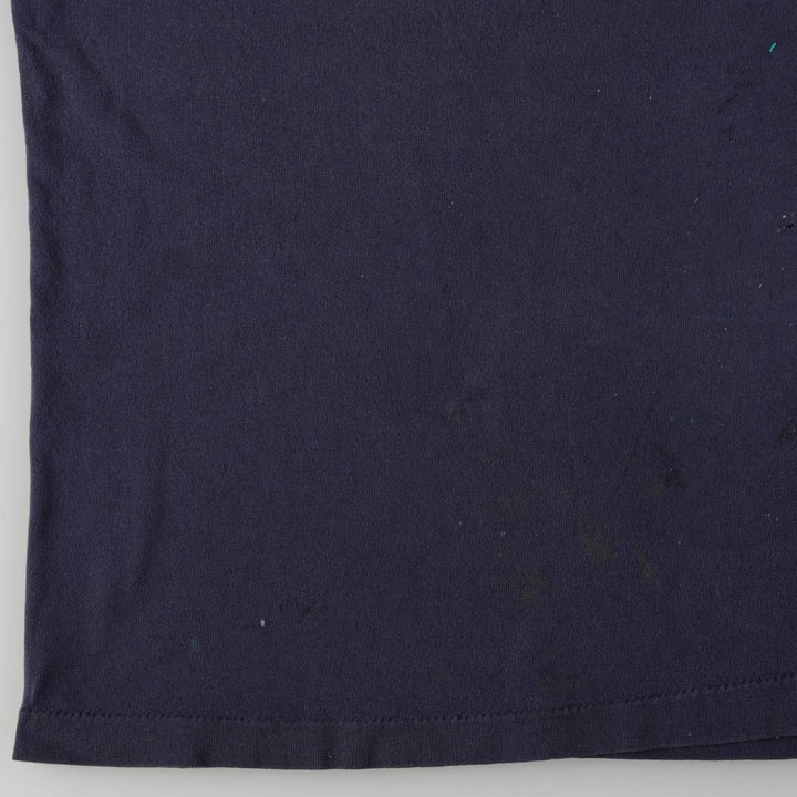 90'S Tee Jays SOF TEE Mr. Bubble Advertising T-Shirt Made in USA Men's XL equivalent Vintage cotton navy blue type Vintage Second Hand
