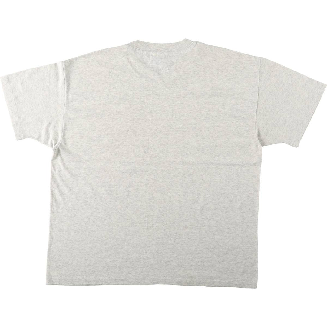 90's Hanes Heavyweight 50 cotton gray type Vintage Second Hand