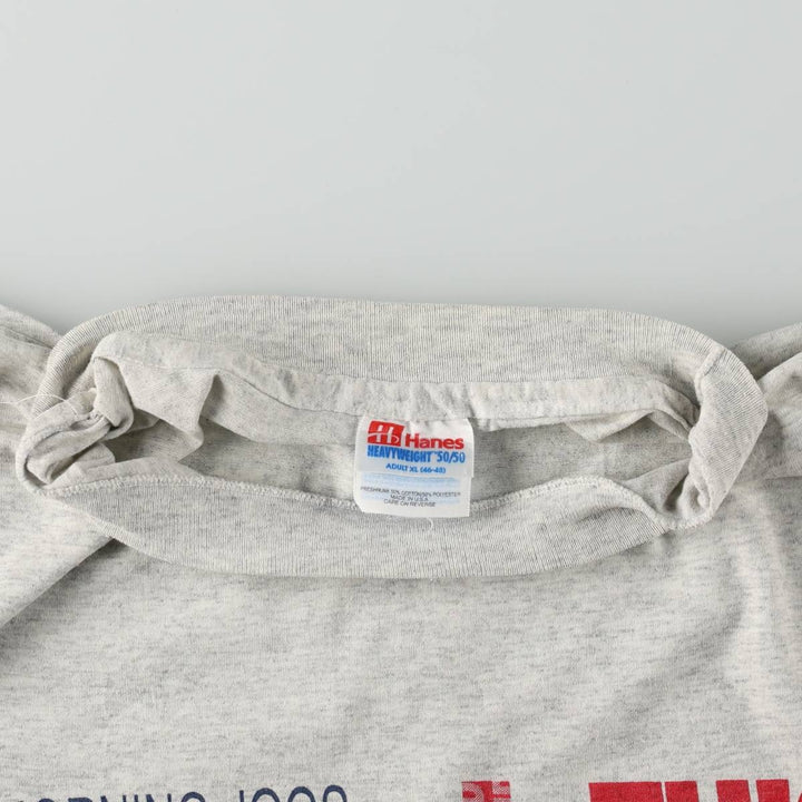 90's Hanes Heavyweight 50 cotton gray type Vintage Second Hand