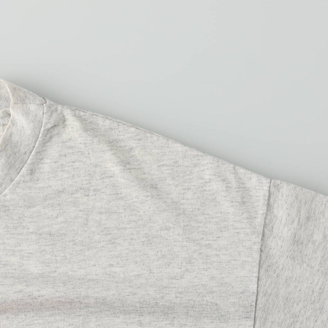 90's Hanes Heavyweight 50 cotton gray type Vintage Second Hand