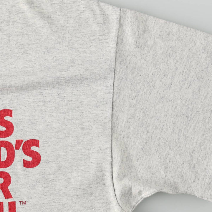 90's Hanes Heavyweight 50 cotton gray type Vintage Second Hand