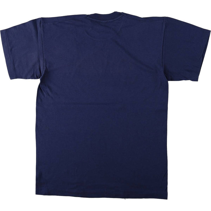 ~90'S HIGHLAND SPRING Advertising T-shirt, Men's Size M (approx.), Vintage unclear Navy blue Vintage Second Hand