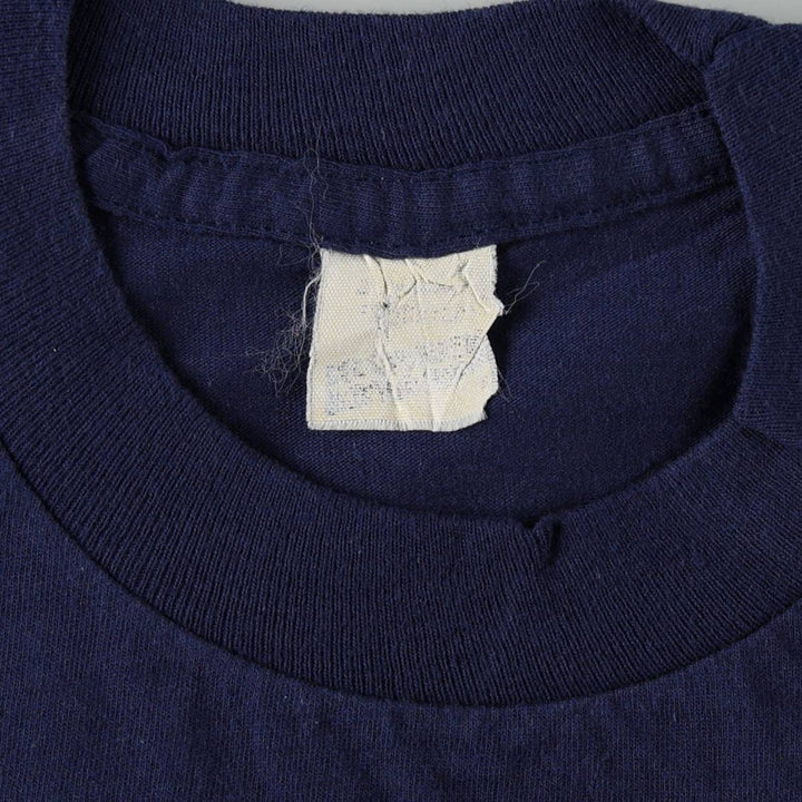 ~90'S HIGHLAND SPRING Advertising T-shirt, Men's Size M (approx.), Vintage unclear Navy blue Vintage Second Hand