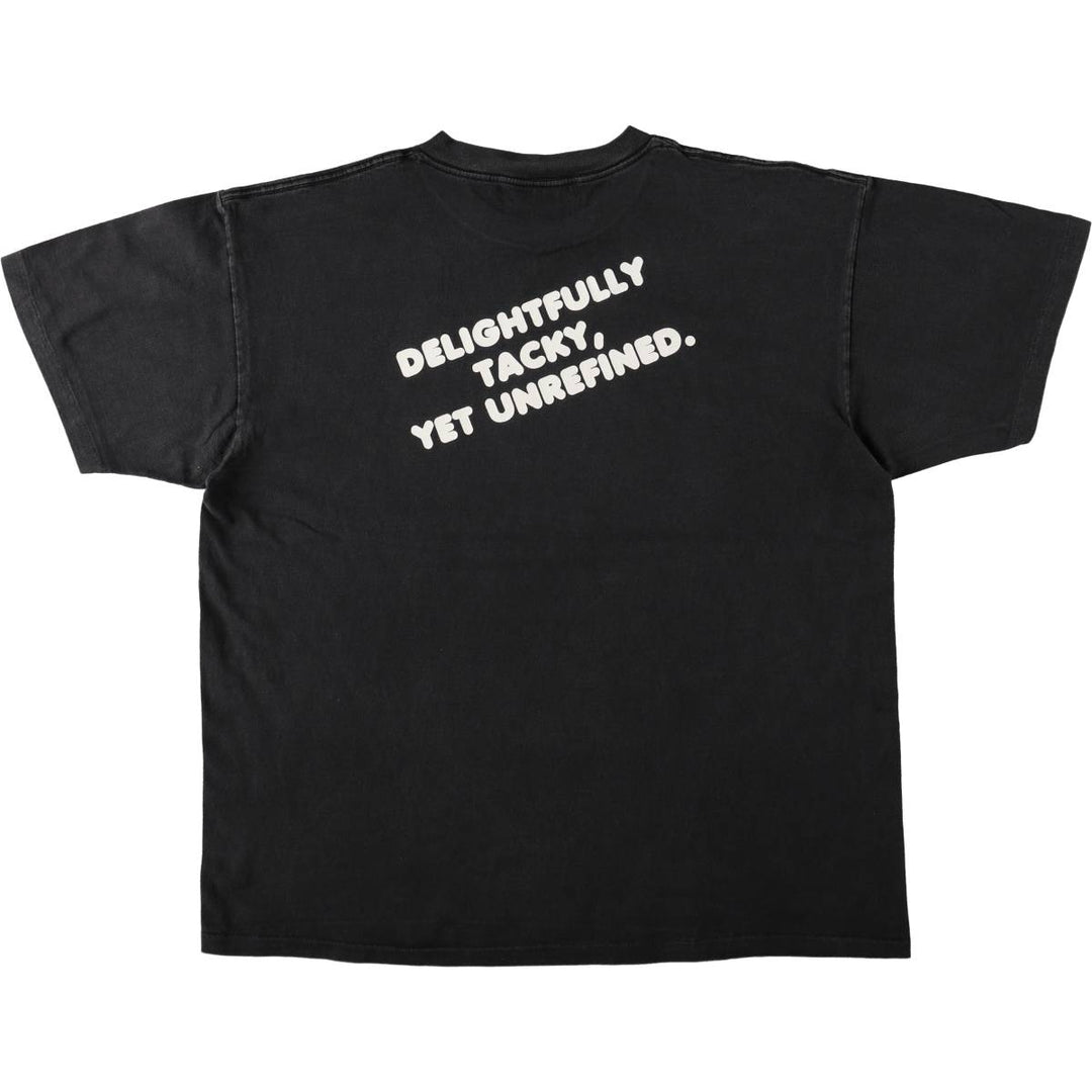 90'S ONEITA PowerPro HOOTERS Advertising T-Shirt, Men's XL equivalent, Vintage cotton black type Vintage Second Hand