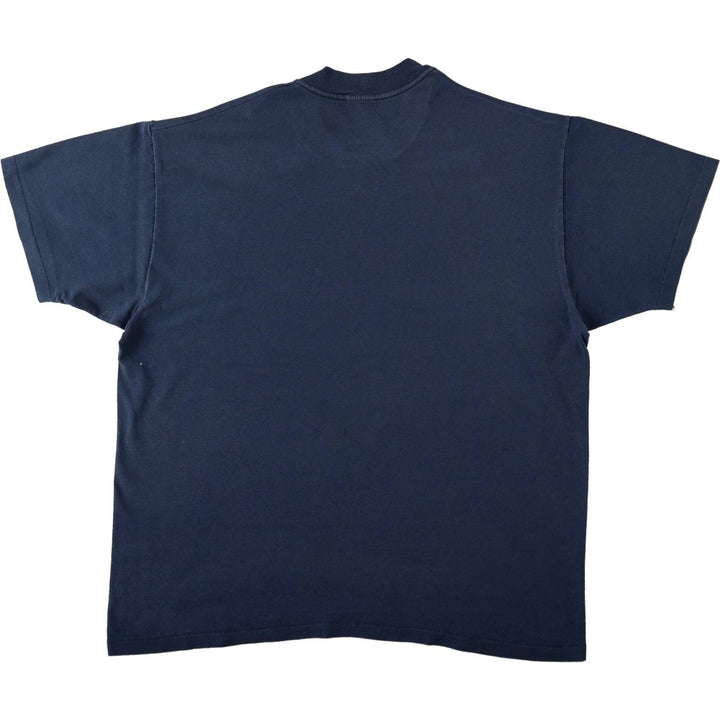 90'S GOLDEN LION PUB AND BREWERY Lion Pattern Advertising T-Shirt, Men's Size L (approx.), Vintage unclear navy blue type Vintage Second Hand